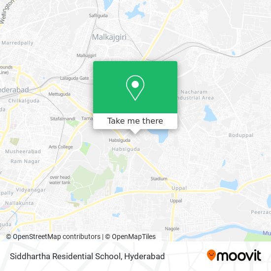 Siddhartha Residential School map
