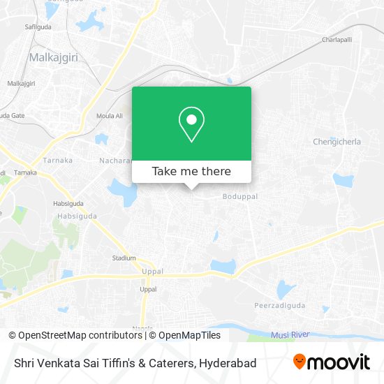 Shri Venkata Sai Tiffin's & Caterers map