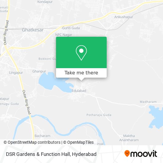 DSR Gardens & Function Hall map
