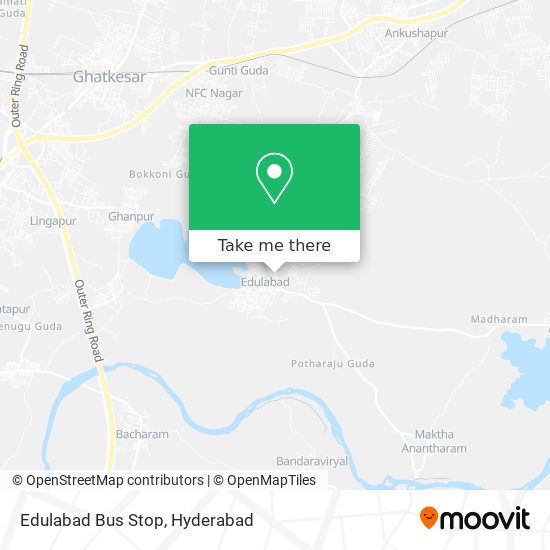 Edulabad Bus Stop map