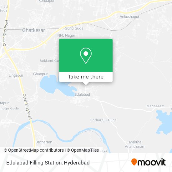 Edulabad Filling Station map