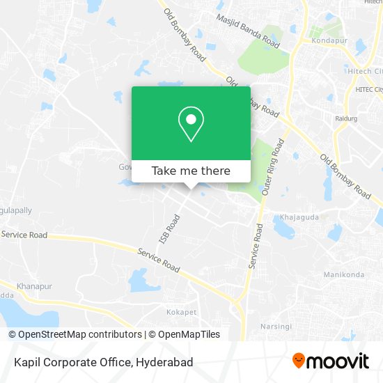 Kapil Corporate Office map