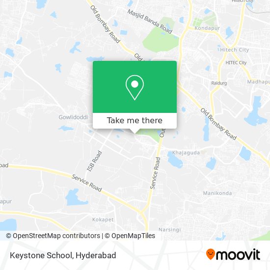 Keystone School map