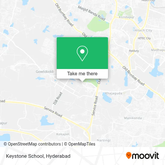Keystone School map