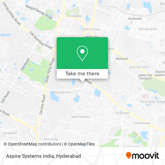 Aspire Systems India map