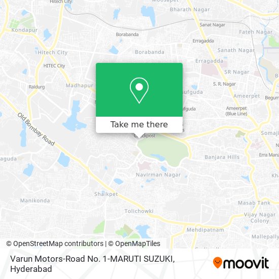 Varun Motors-Road No. 1-MARUTI SUZUKI map
