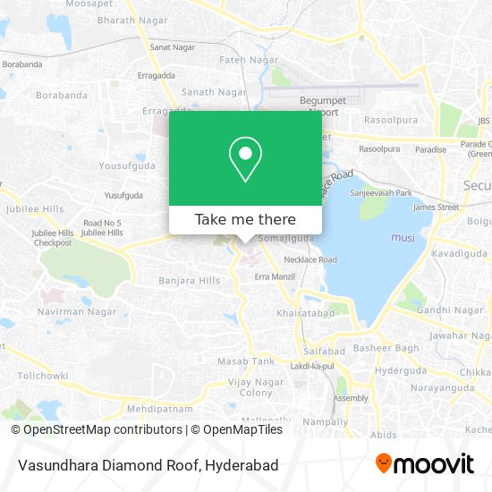 Vasundhara Diamond Roof map