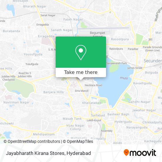 Jayabharath Kirana Stores map