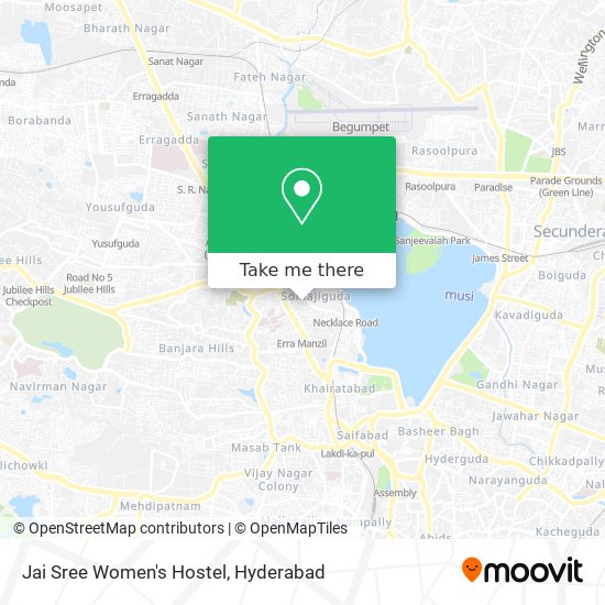 Jai Sree Women's Hostel map