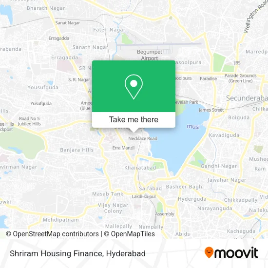 Shriram Housing Finance map