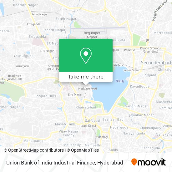 Union Bank of India-Industrial Finance map