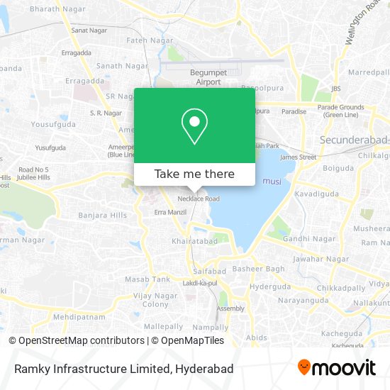 Ramky Infrastructure Limited map