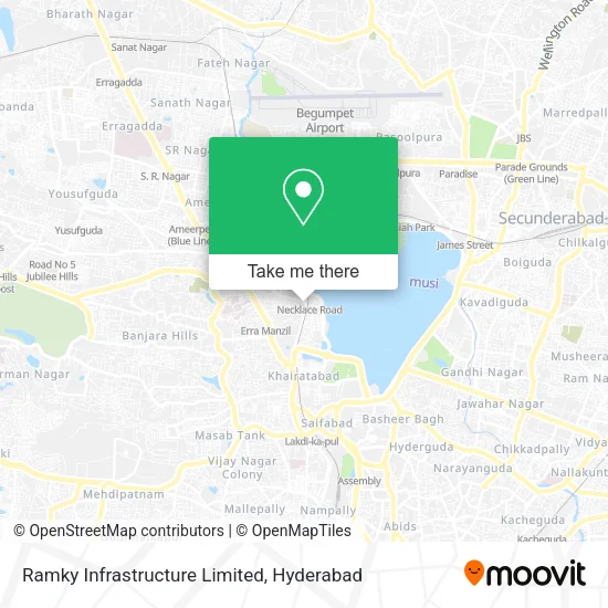 Ramky Infrastructure Limited map