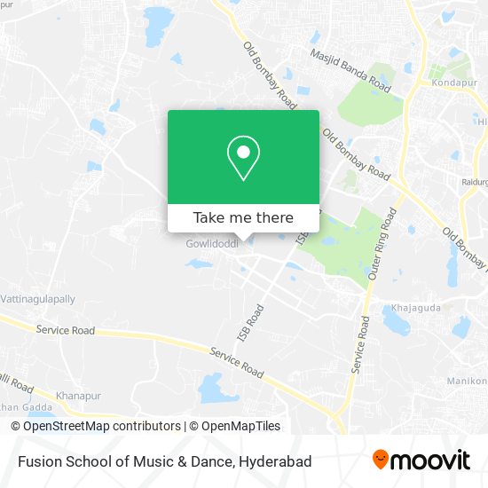 Fusion School of Music & Dance map