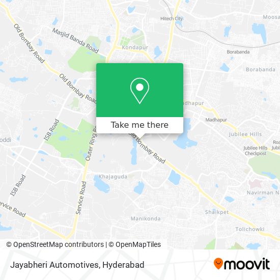 Jayabheri Automotives map