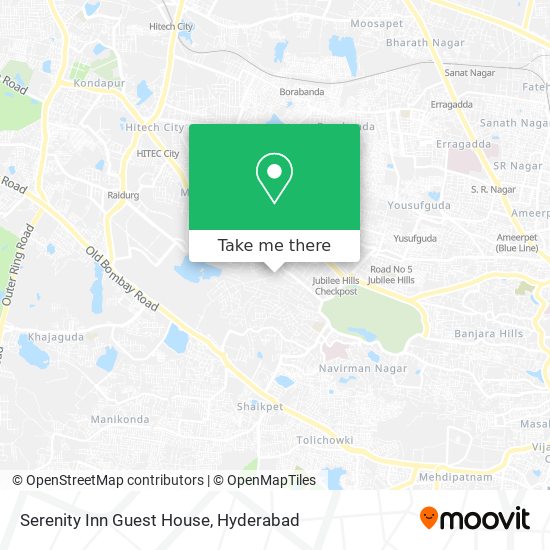 Serenity Inn Guest House map
