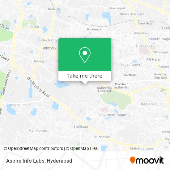 Aspire Info Labs map