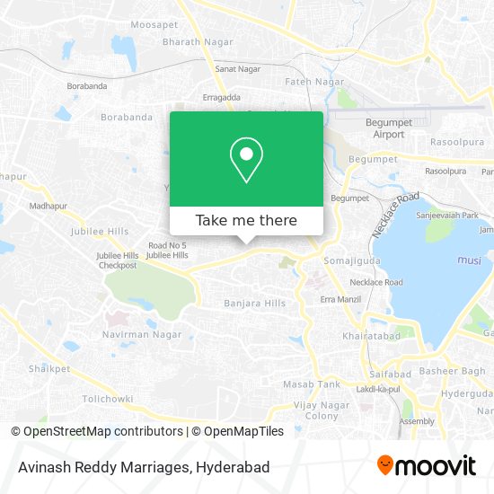 Avinash Reddy Marriages map