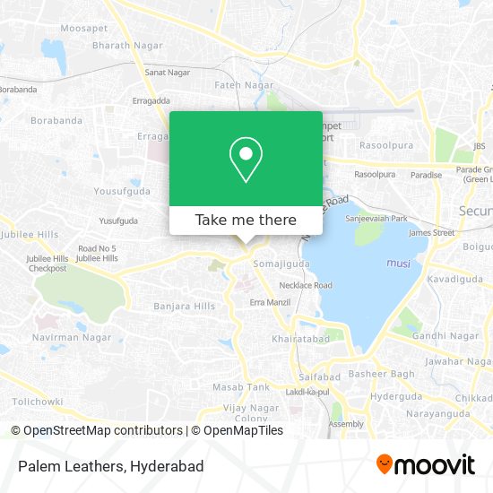 Palem Leathers map