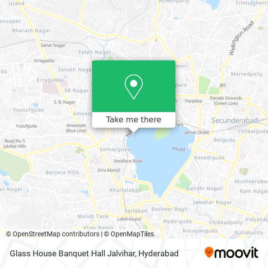 Glass House Banquet Hall Jalvihar map