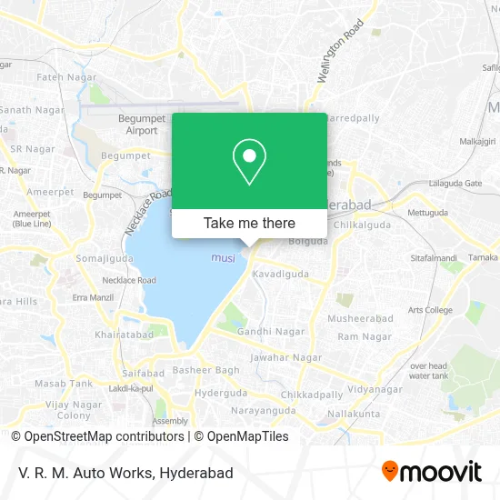 V. R. M. Auto Works map