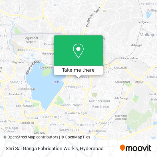 Shri Sai Ganga Fabrication Work's map