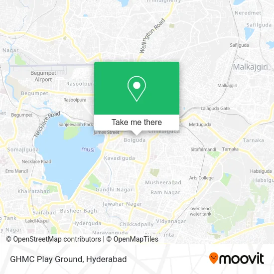 GHMC Play Ground map