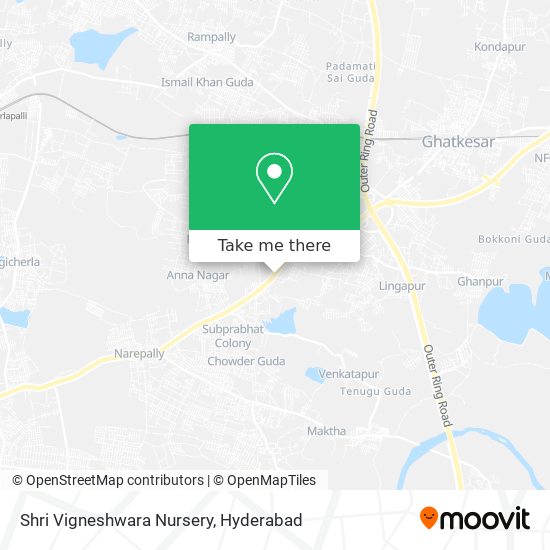 Shri Vigneshwara Nursery map