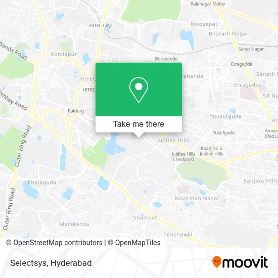 Selectsys map