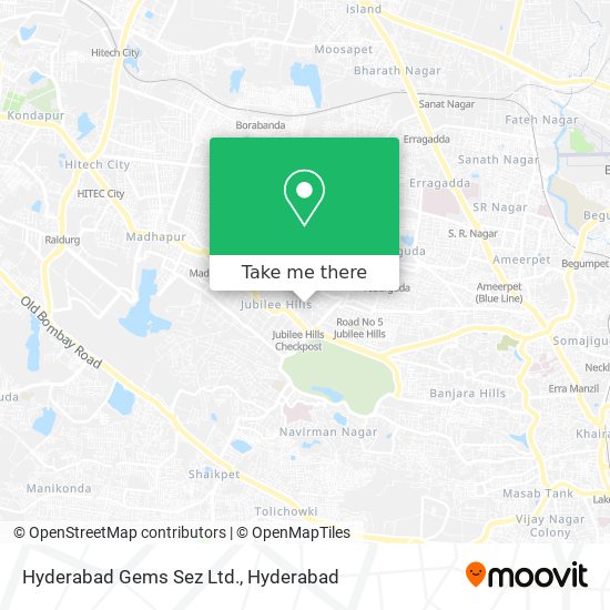 Hyderabad Gems Sez Ltd. map
