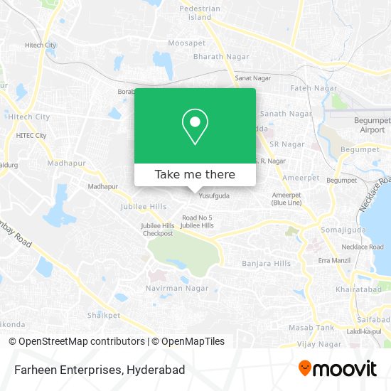 Farheen Enterprises map