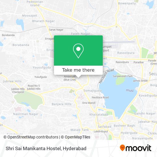 Shri Sai Manikanta Hostel map