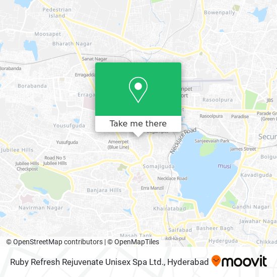 Ruby Refresh Rejuvenate Unisex Spa Ltd. map