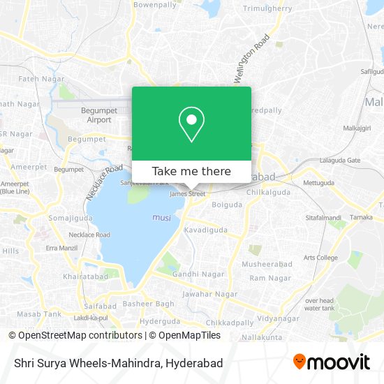 Shri Surya Wheels-Mahindra map