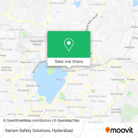 Sairam Safety Solutions map