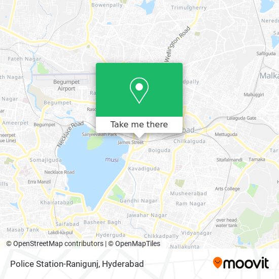 Police Station-Ranigunj map