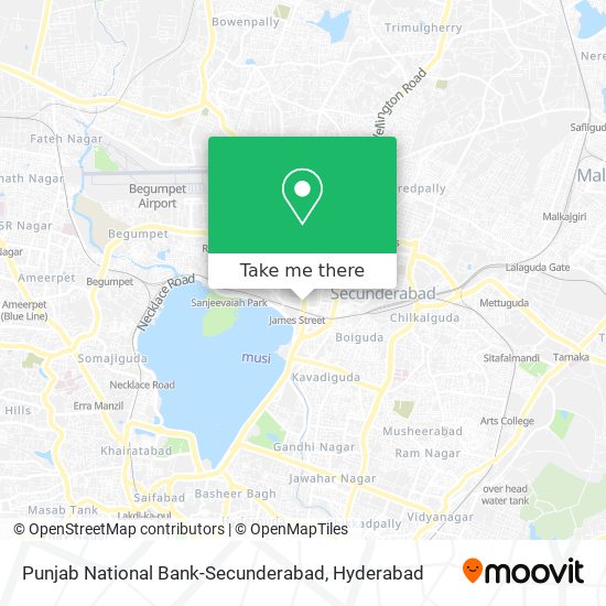 Punjab National Bank-Secunderabad map