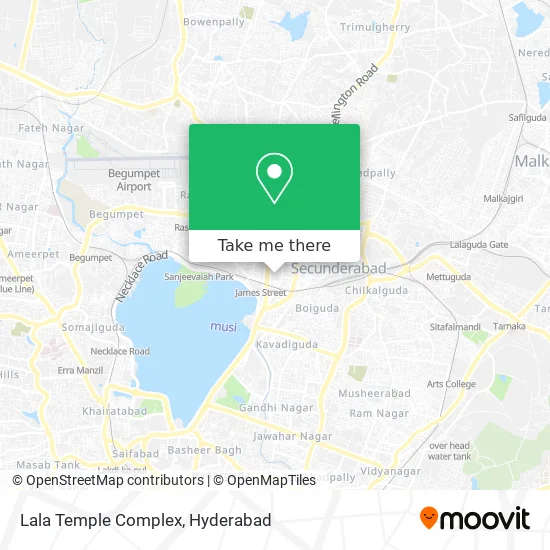 Lala Temple Complex map