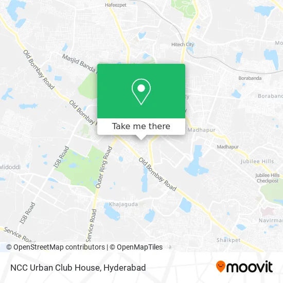 NCC Urban Club House map