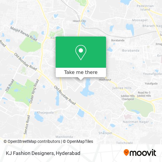 KJ Fashion Designers map
