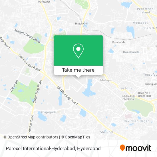 Parexel International-Hyderabad map