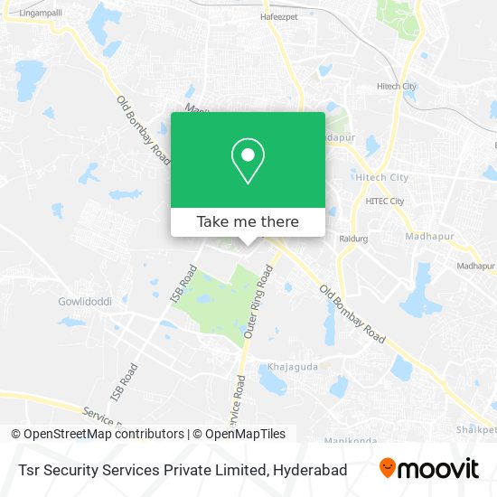 Tsr Security Services Private Limited map