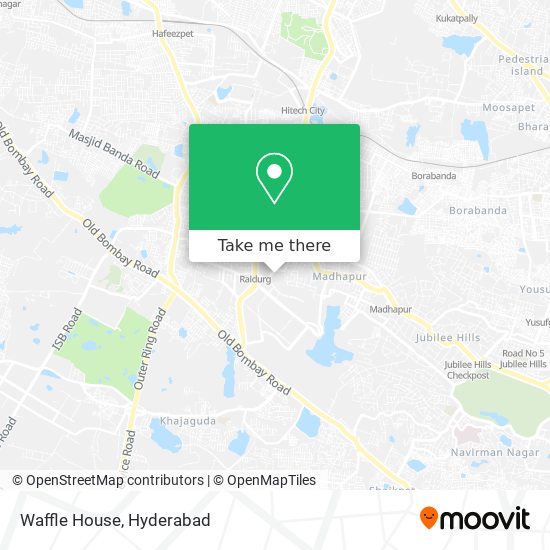 Waffle House map