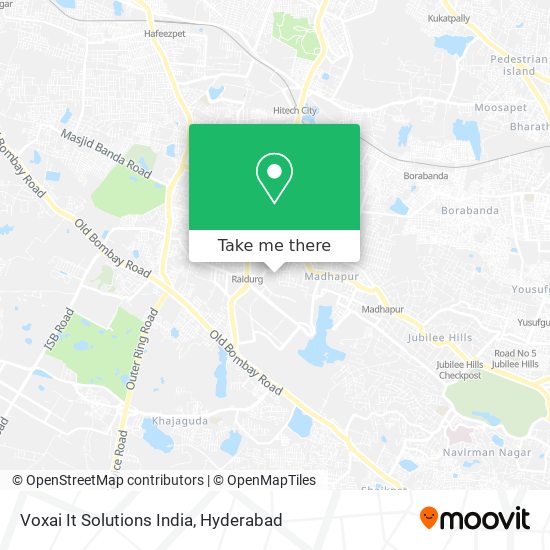 Voxai It Solutions India map