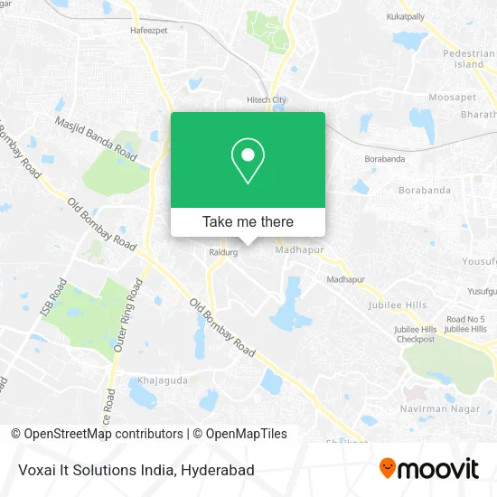 Voxai It Solutions India map