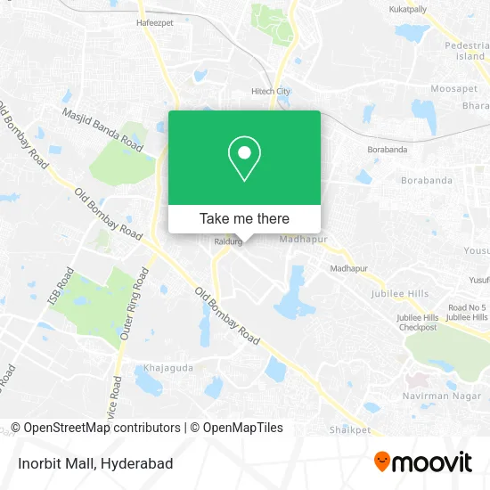 Inorbit Mall map