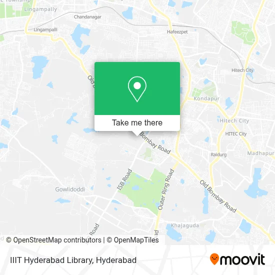 Iiit Hyderabad Library map