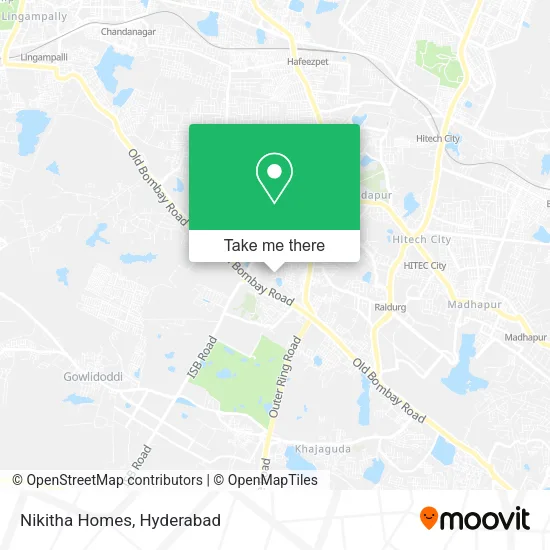 Nikitha Homes map