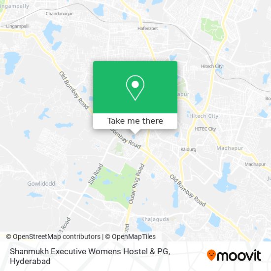 Shanmukh Executive Womens Hostel & PG map