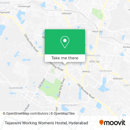 Tejaswini Working Women's Hostel map